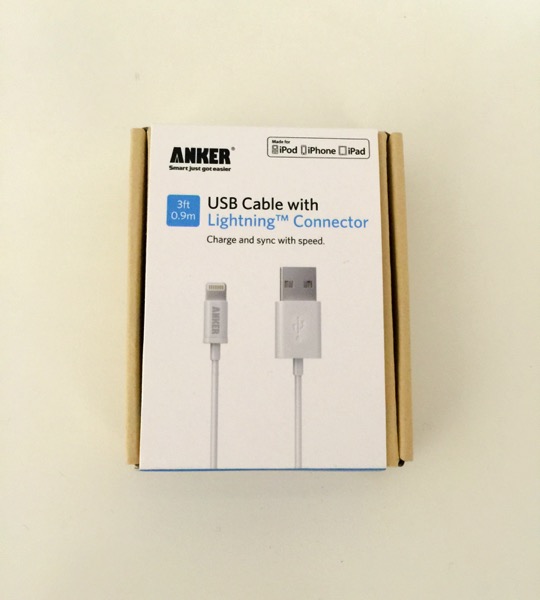 Anker lightning cable 1