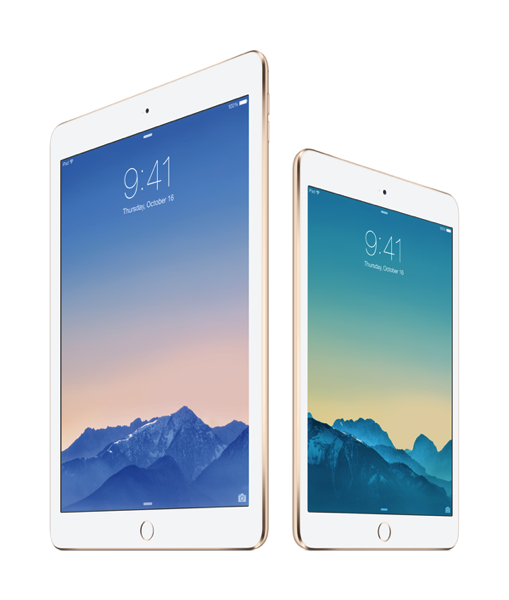 IPadAir2 iPadMini3